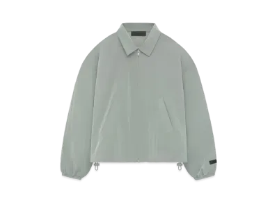 FEAR OF GOD ESSENTIALS Women's Crinkle Nylon Shell Bomber "Seal"