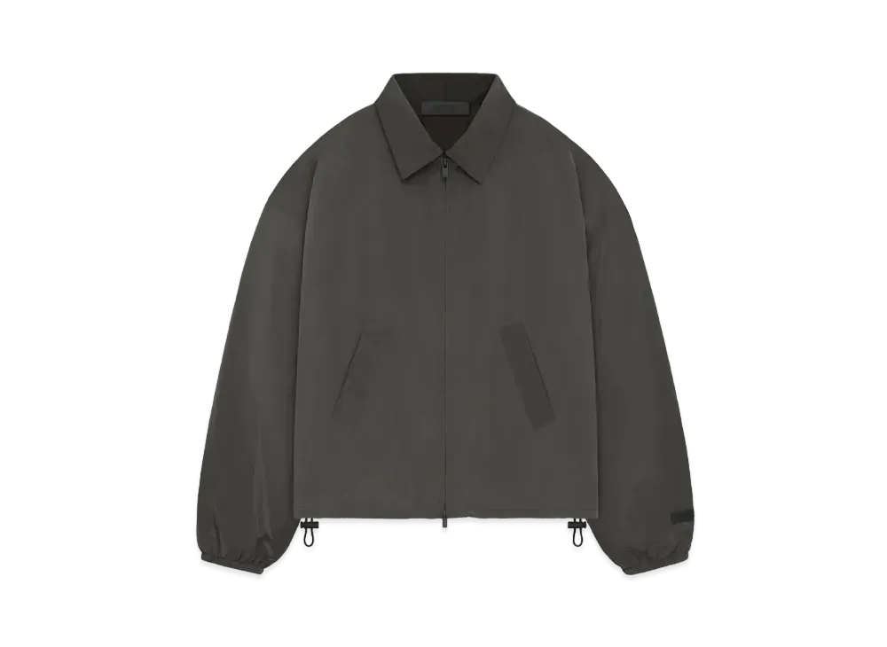 FEAR OF GOD ESSENTIALS Women's Crinkle Nylon Shell Bomber "Ink"