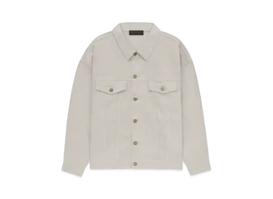 FEAR OF GOD ESSENTIALS Denim Jacket "Silver Cloud"
