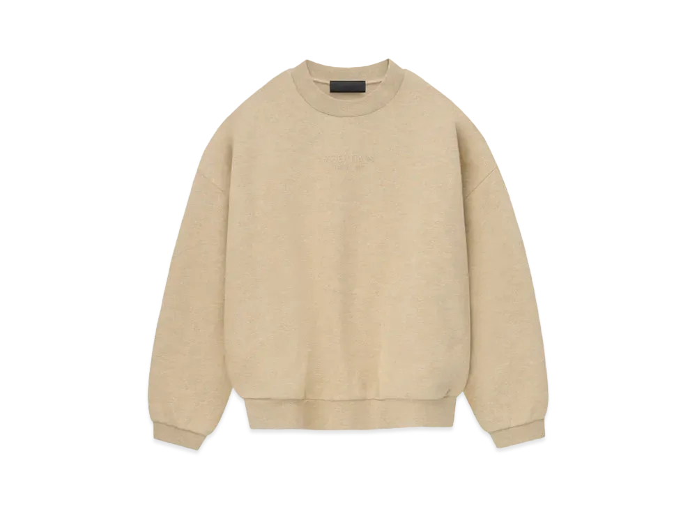 FEAR OF GOD ESSENTIALS Crewneck "Gold Heather"
