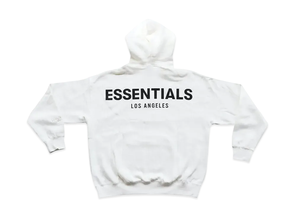 FEAR OF GOD ESSENTIALS Los Angeles 3M Pullover Hoodie "White"