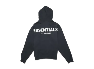 FEAR OF GOD ESSENTIALS Los Angeles 3M Pullover Hoodie "Black"