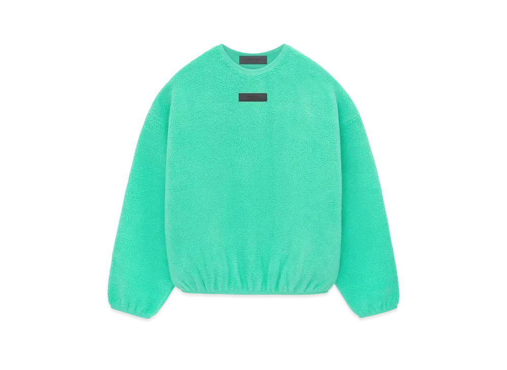 FEAR OF GOD ESSENTIALS Polar Fleece Crewneck "Mint Leaf"