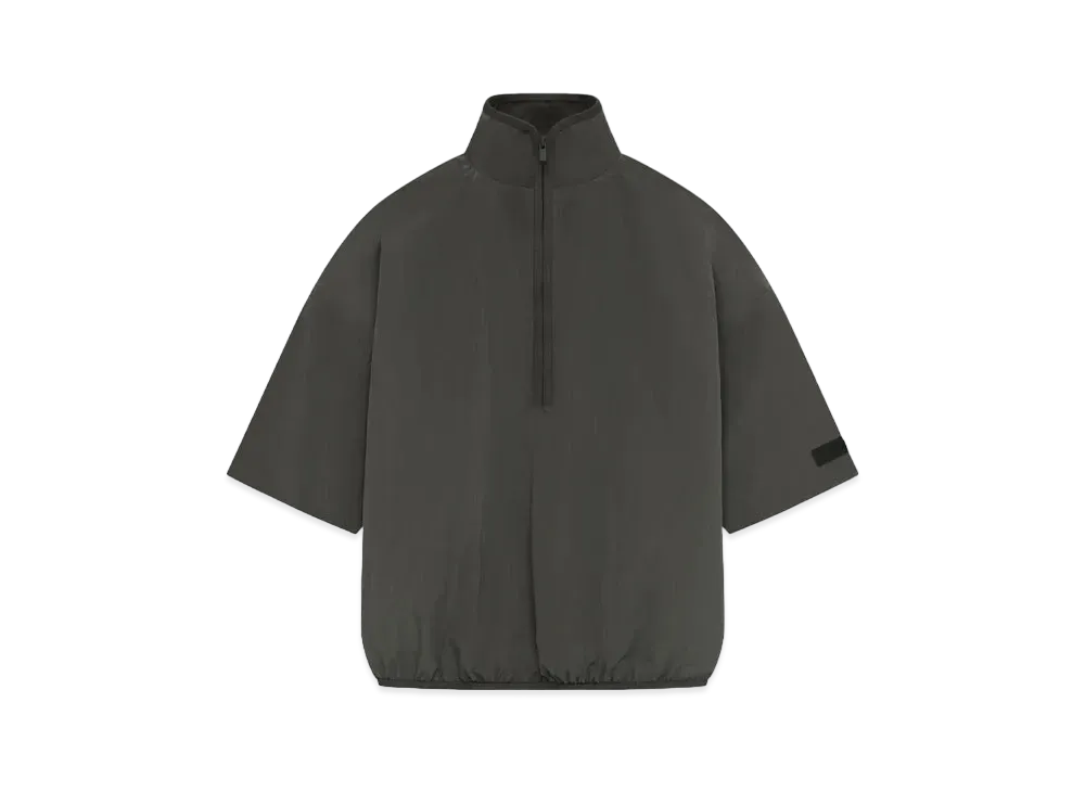 FEAR OF GOD ESSENTIALS Halfzip Mockneck Shirt "Ink"