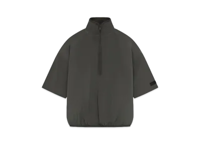 FEAR OF GOD ESSENTIALS Halfzip Mockneck Shirt "Ink"