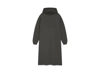 FEAR OF GOD ESSENTIALS Women's Nylon Fleece Hooded Dress "Ink"