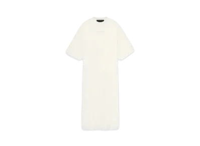 FEAR OF GOD ESSENTIALS Women's 3/4 Sleeve Dress "Cloud Dancer"