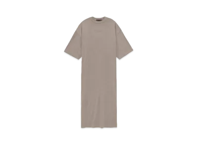 FEAR OF GOD ESSENTIALS Women's 3/4 Sleeve Dress "Core Heather"