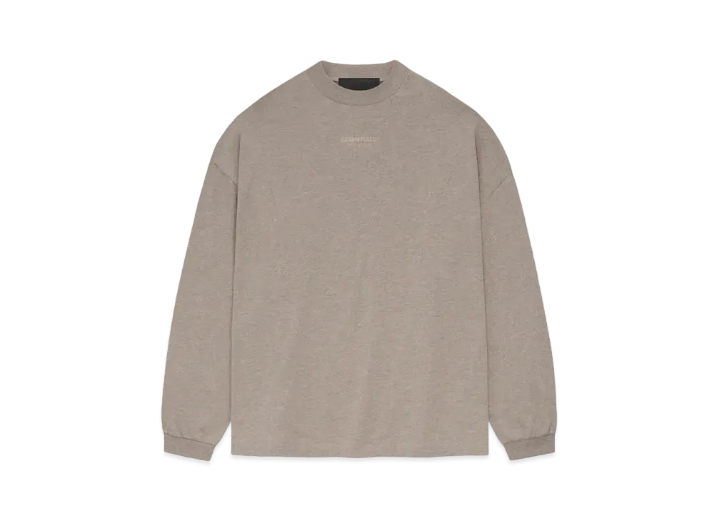 FEAR OF GOD ESSENTIALS LS Tee "Core Heather"