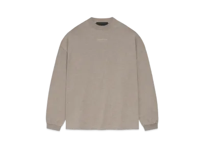 FEAR OF GOD ESSENTIALS LS Tee "Core Heather"