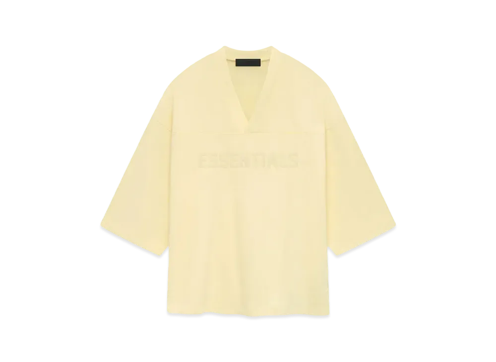 FEAR OF GOD ESSENTIALS Football Tee "Garden Yellow"