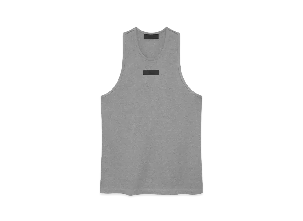FEAR OF GOD ESSENTIALS Tank Top "Dark Heather Oatmeal"