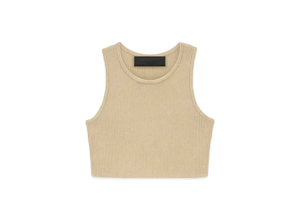 FEAR OF GOD ESSENTIALS Women's Sport Tank "Gold Heather"