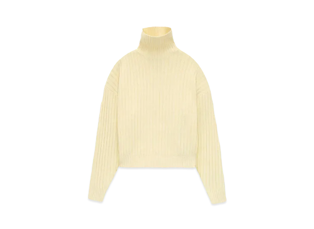 FEAR OF GOD ESSENTIALS Women's Turtleneck "Garden Yellow"
