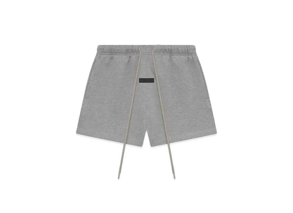 FEAR OF GOD ESSENTIALS Fleece Running Short "Dark Heather Oatmeal"