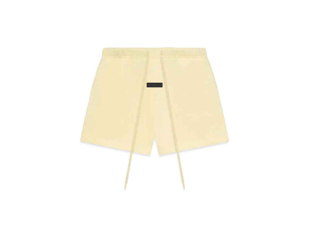 FEAR OF GOD ESSENTIALS Fleece Running Short "Garden Yellow"