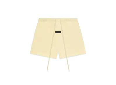 FEAR OF GOD ESSENTIALS Fleece Running Short "Garden Yellow"