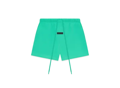 FEAR OF GOD ESSENTIALS Fleece Running Short "Mint Leaf"