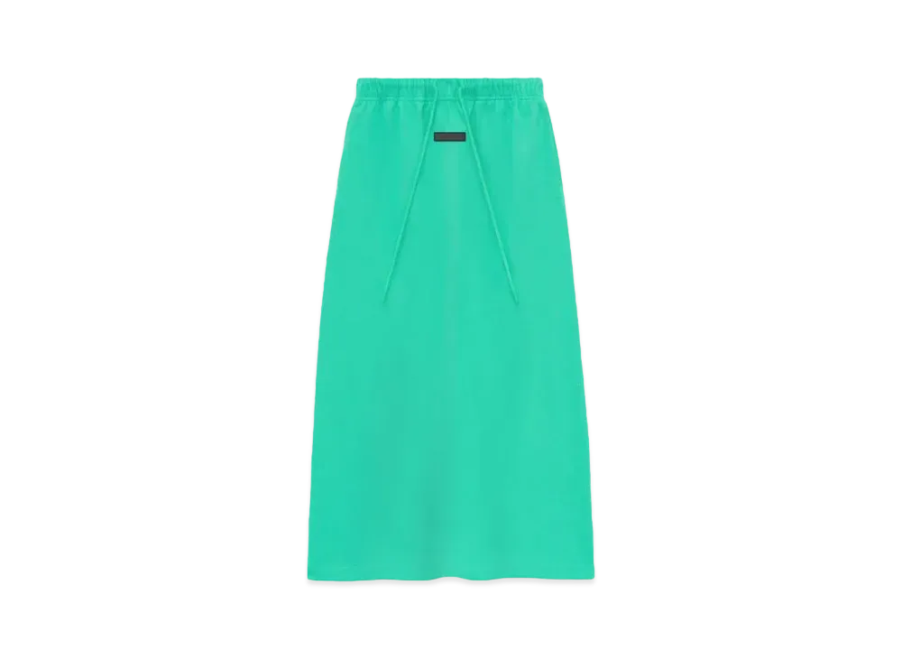 FEAR OF GOD ESSENTIALS Women's Long Skirt "Mint Leaf"