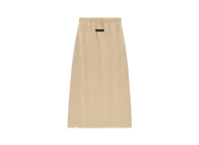 FEAR OF GOD ESSENTIALS Women's Jersey Skirt "Gold Heather"