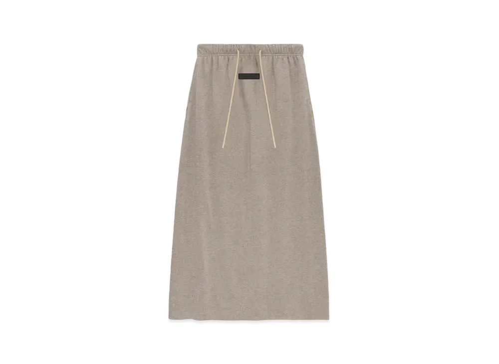 FEAR OF GOD ESSENTIALS Women's Jersey Skirt "Core Heather"