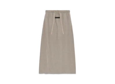 FEAR OF GOD ESSENTIALS Women's Jersey Skirt "Core Heather"