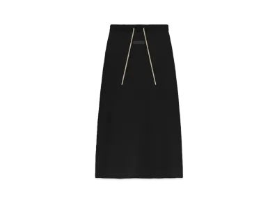 FEAR OF GOD ESSENTIALS Women's Jersey Skirt "Jet Black"
