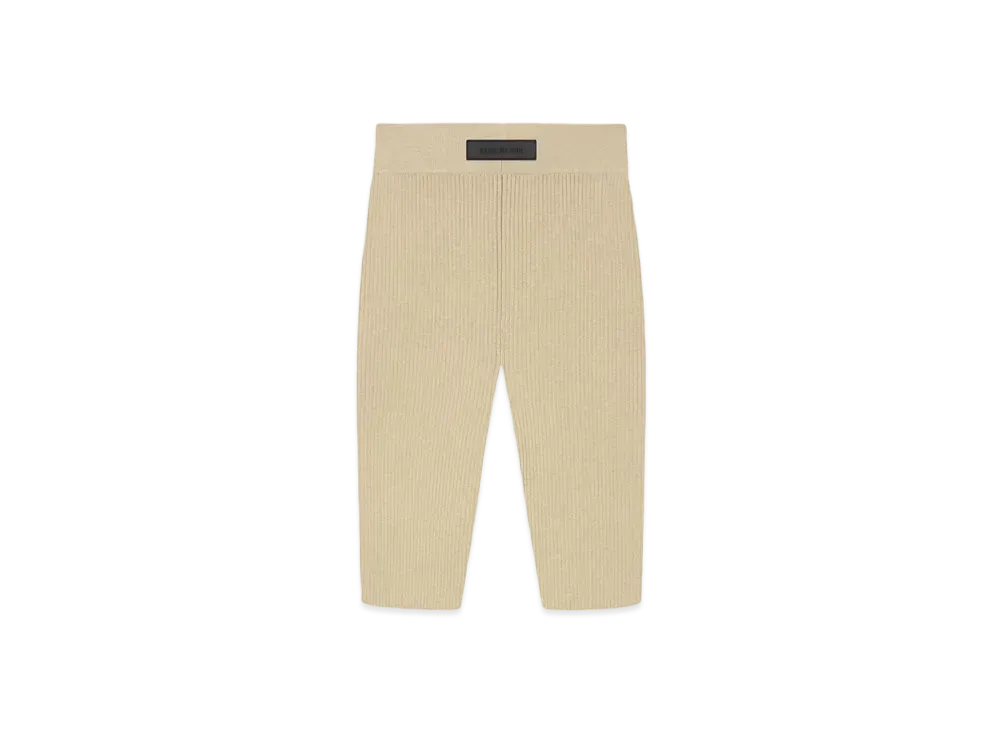 FEAR OF GOD ESSENTIALS Women's Biker Short "Gold Heather"