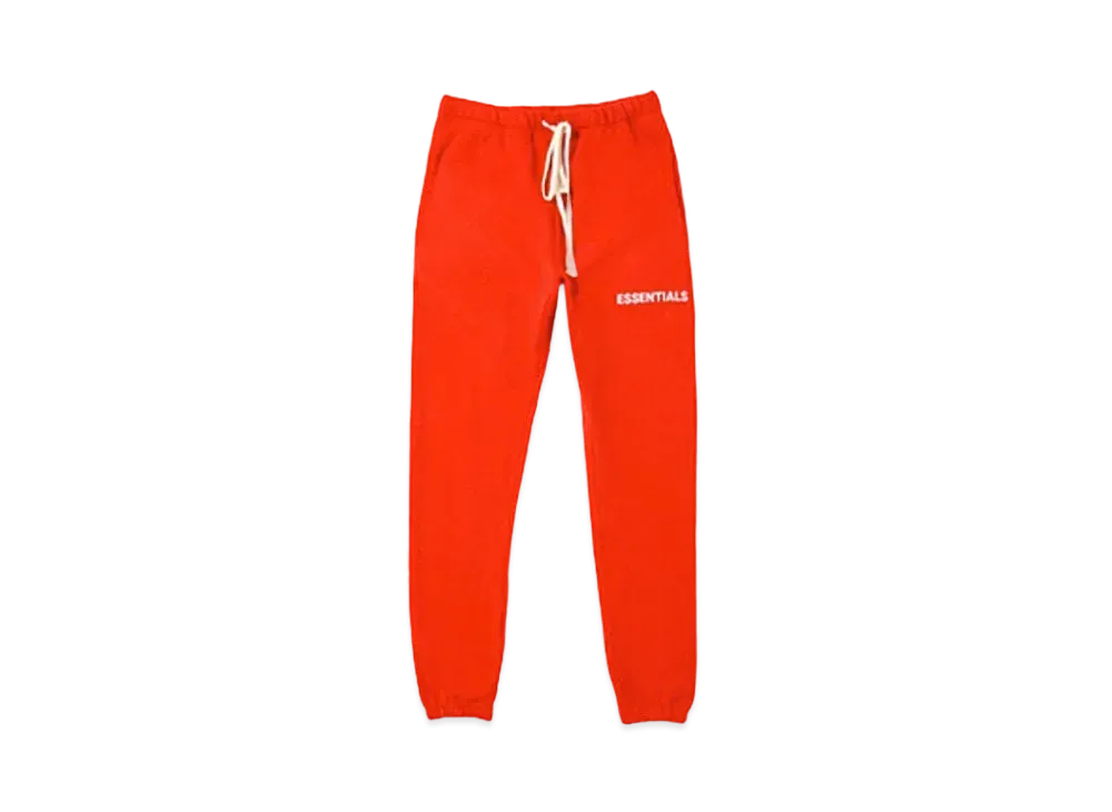 フィアオブゴッド エッセンシャルズ グラフィック スウェットパンツ "レッド"