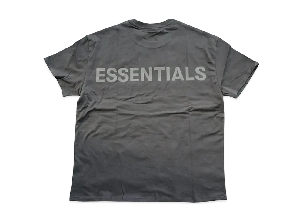 FEAR OF GOD ESSENTIALS Logo Boxy T-Shirt "Black"