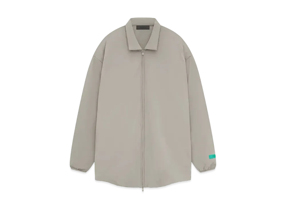 FEAR OF GOD ESSENTIALS Nylon Filled Shirt Jacket "Seal"