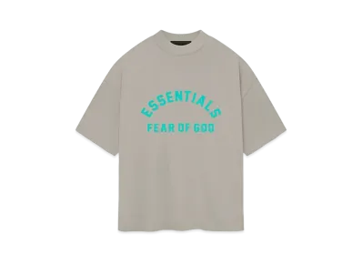 FEAR OF GOD ESSENTIALS Heavy Jersey Crewneck T-shirt "Seal"