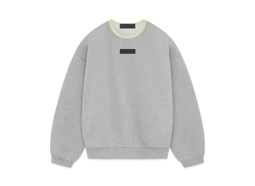 FEAR OF GOD ESSENTIALS Crewneck Sweatshirt "Light Heather Grey"
