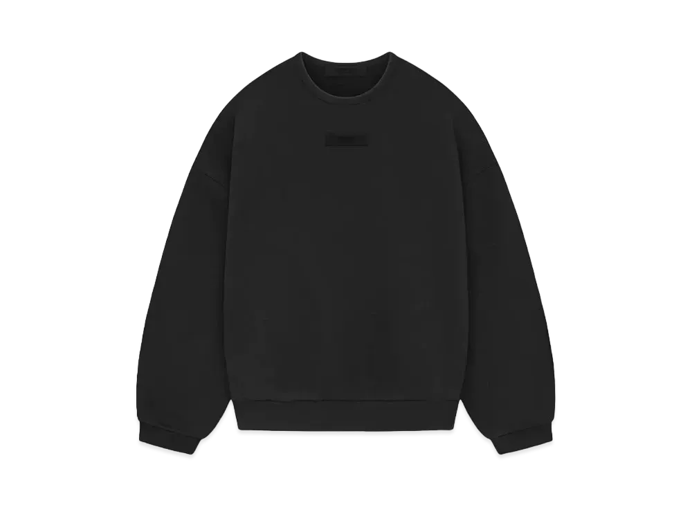 FEAR OF GOD ESSENTIALS Crewneck Sweatshirt "Jet Black"