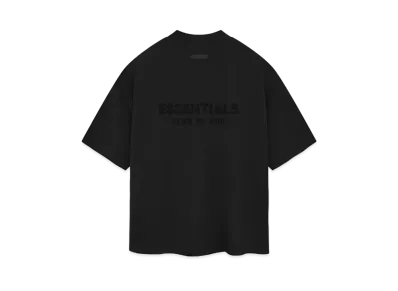 FEAR OF GOD ESSENTIALS V-neck T-shirt "Jet Black"