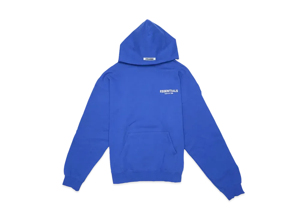 フィアオブゴッド エッセンシャルズ TMC フーディー "ブルー"