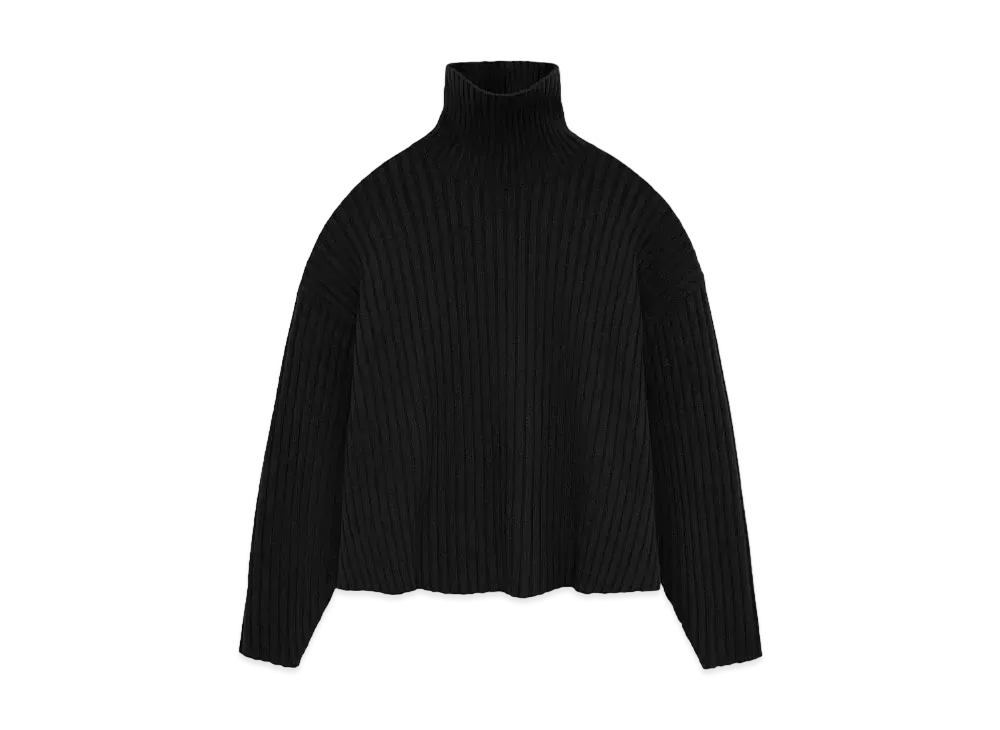 FEAR OF GOD ESSENTIALS Turtleneck "Jet Black"