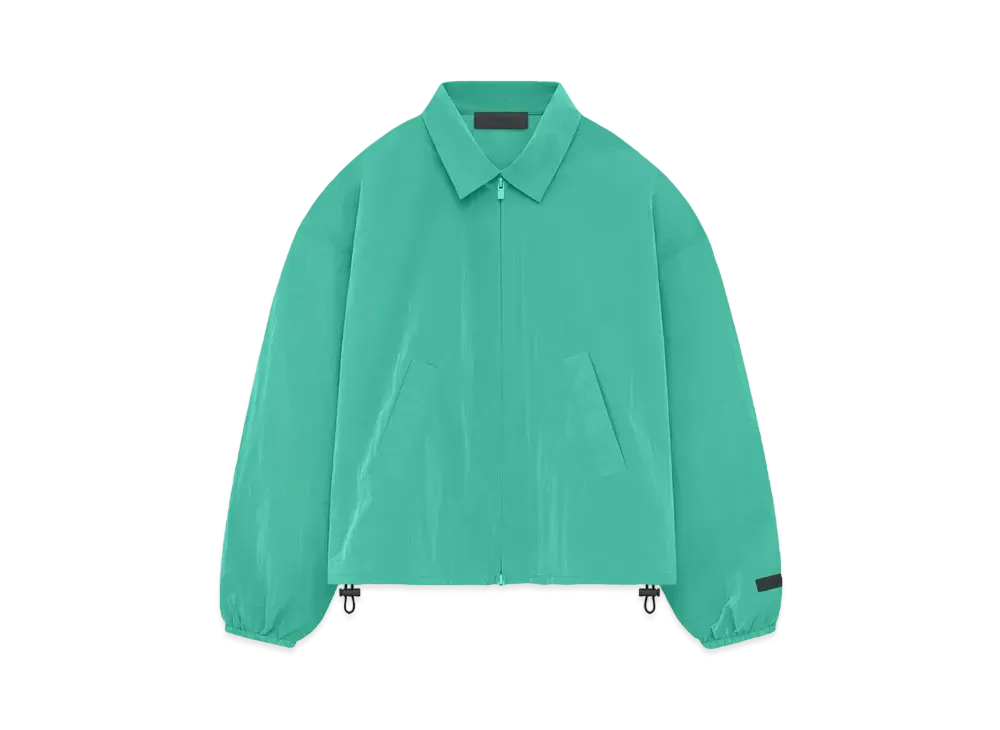 FEAR OF GOD ESSENTIALS Women's Shell Bomber "Mint Leaf"