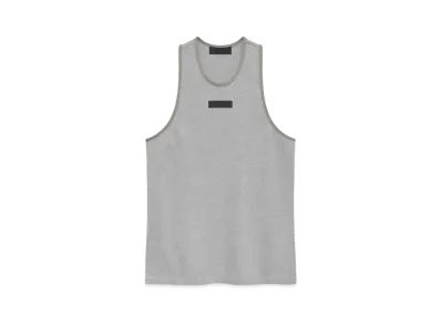 FEAR OF GOD ESSENTIALS Heavy Jersey Tank Top "Light Heather Grey"