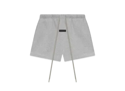 FEAR OF GOD ESSENTIALS Running Short "Light Heather Grey"