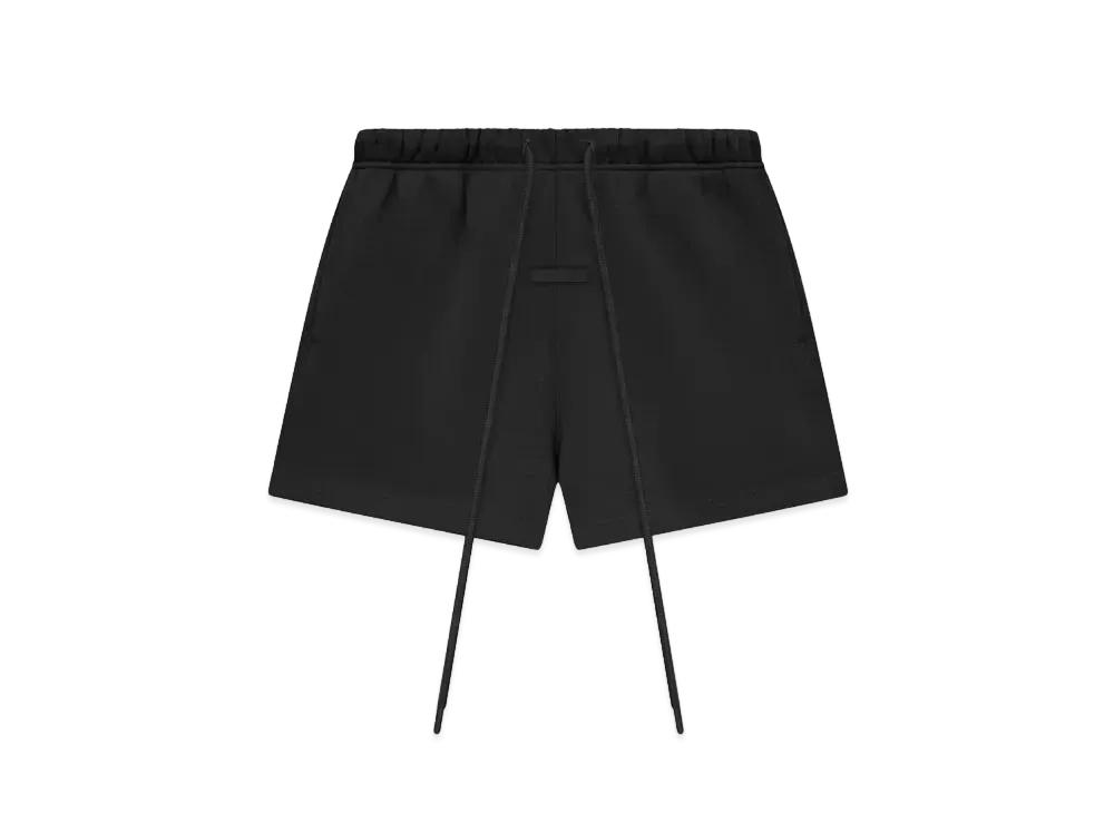 FEAR OF GOD ESSENTIALS Running Short "Jet Black"