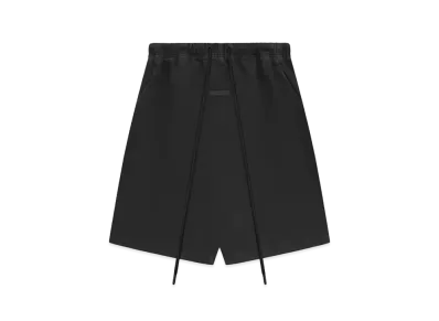 FEAR OF GOD ESSENTIALS Denim Relaxed Shorts "Overdye Black Denim"