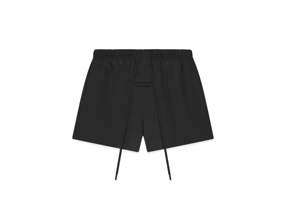 FEAR OF GOD ESSENTIALS Women's Running Short #1 "Jet Black"
