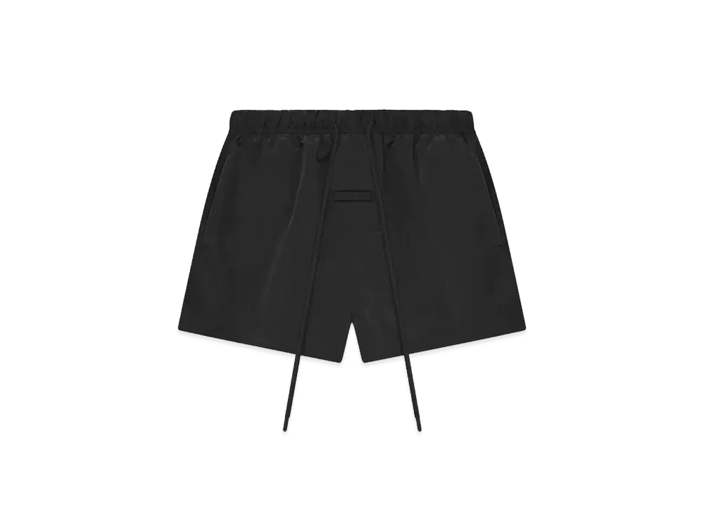 FEAR OF GOD ESSENTIALS Women's Running Short #3 "Jet Black"