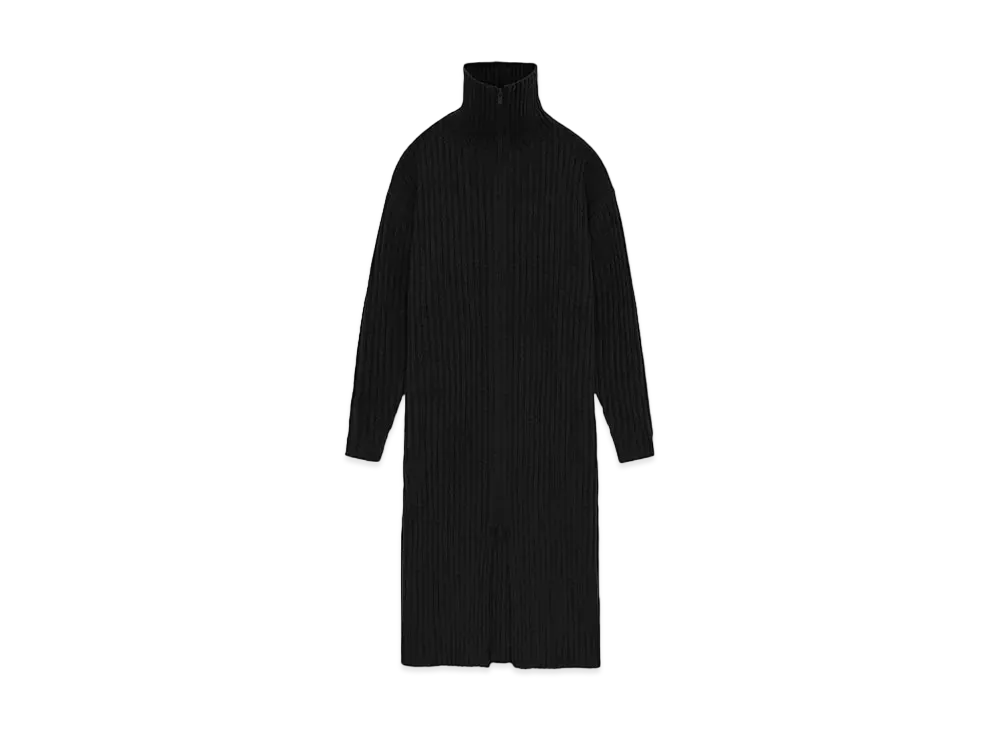 FEAR OF GOD ESSENTIALS Women's Fullzip Cardigan "Jet Black"