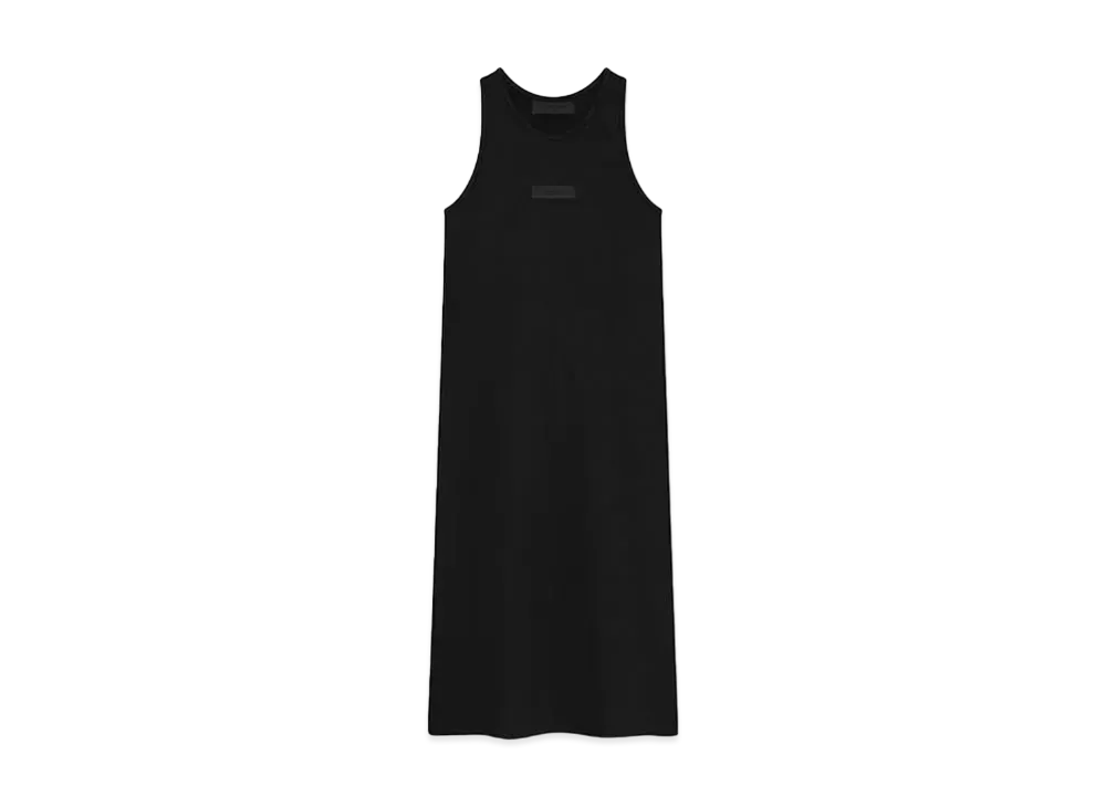 FEAR OF GOD ESSENTIALS Women's Tanktop Dress "Jet Black"