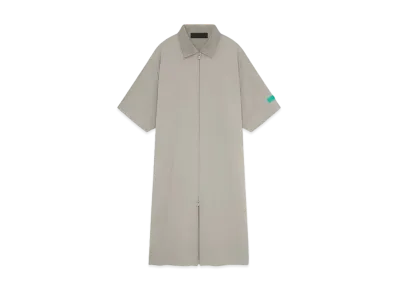 FEAR OF GOD ESSENTIALS Women's Fullzip Polo Dress "Seal"