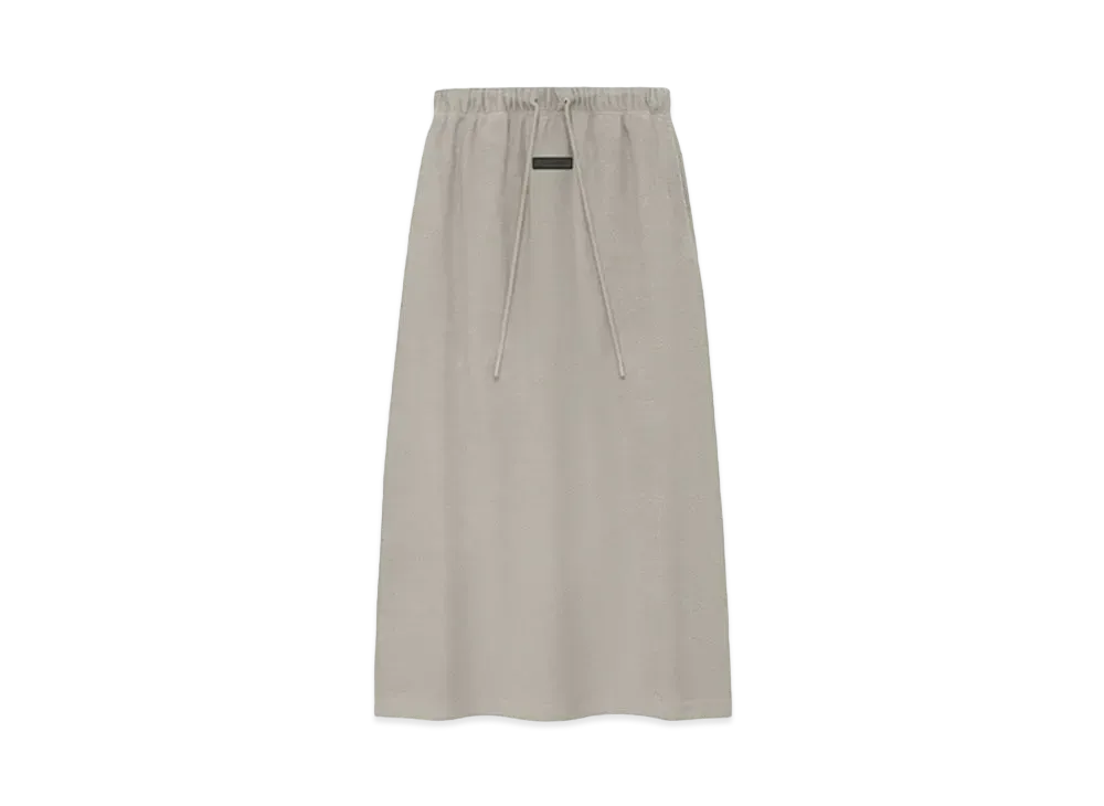 FEAR OF GOD ESSENTIALS Women's Long Skirt "Seal"