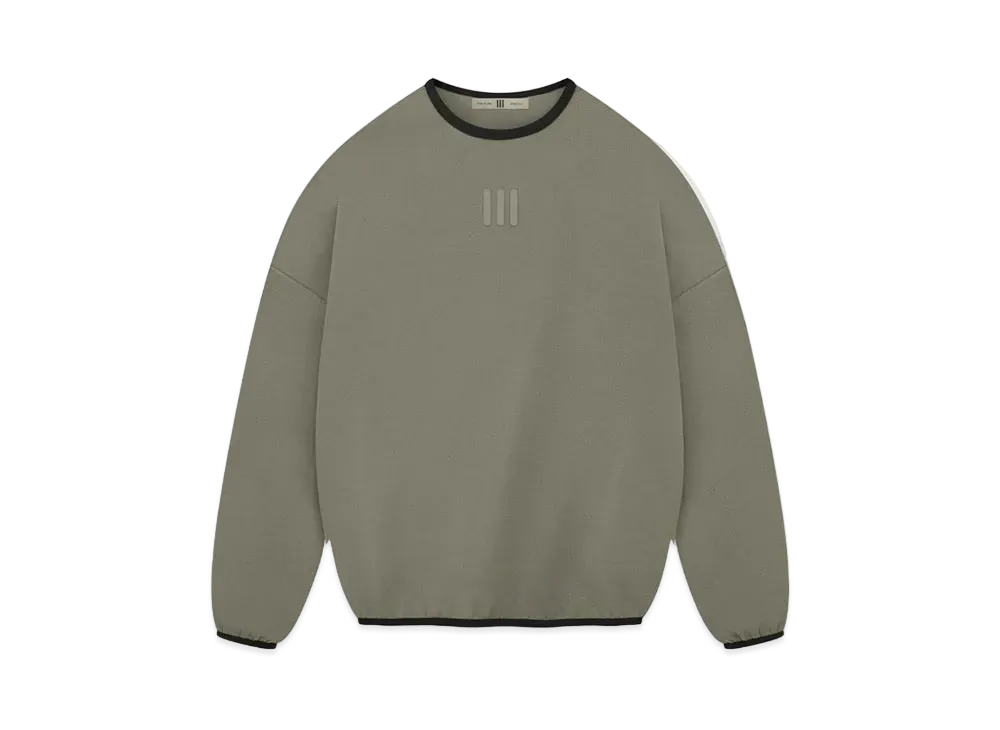 ★adidas x FEAR OF GOD★フリースクルーネック★グレー★ Adidas x FOG Men's Adidas x Fear Of God Athletics Fleece