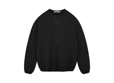 FEAR OF GOD x adidas FEAR OF GOD ATHLETICS Suede Fleece Crewneck Sweatshirt "Black"